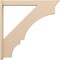 Ekena Millwork 5 1/2-in W x 44-in D x 44-in H Balboa Trad Rough Cedar Woodgrain TimberThane Outlooker, Primed Tan OUTUR055X44X44BOA04RCPR - alternate 3